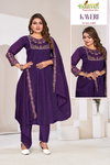 Kaveri By Hariyaali Mal Chanderi Kurti With Bottom Dupatta Exporters In India
